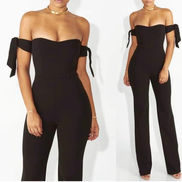 JLUXLABEL Pants - JLUXLABEL The Beloved Jumpsuit Black